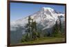 Mount Rainier National Park, Mount Rainier-Ken Archer-Framed Photographic Print