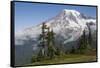 Mount Rainier National Park, Mount Rainier-Ken Archer-Framed Stretched Canvas