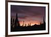 Mount Rainier National Park, Sunset-Ken Archer-Framed Photographic Print