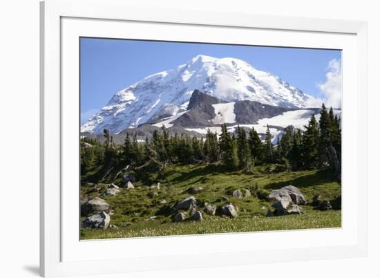 Mount Rainier National Park, Wa. Spray Park-Matt Freedman-Framed Photographic Print