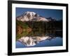 Mount Rainier Reflected in Bench Lake-John McAnulty-Framed Photographic Print