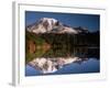 Mount Rainier Reflected in Bench Lake-John McAnulty-Framed Photographic Print