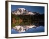 Mount Rainier Reflected in Bench Lake-John McAnulty-Framed Photographic Print