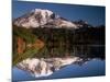 Mount Rainier Reflected in Bench Lake-John McAnulty-Mounted Photographic Print