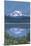 Mount Rainier - Reflection Lake - Image Only-Lantern Press-Mounted Art Print