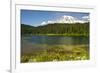 Mount Rainier, Reflection Lakes, Mount Rainier National Park, Washington State, USA-Michel Hersen-Framed Premium Photographic Print