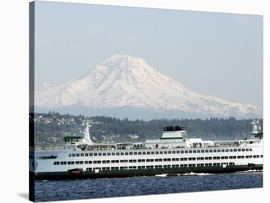 Mount Rainier-Ted S. Warren-Stretched Canvas