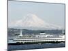 Mount Rainier-Ted S. Warren-Mounted Premium Photographic Print