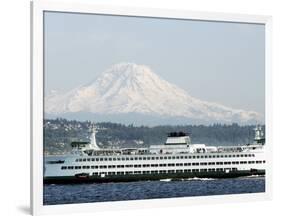 Mount Rainier-Ted S. Warren-Framed Photographic Print