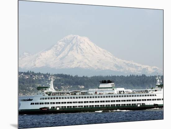 Mount Rainier-Ted S. Warren-Mounted Photographic Print