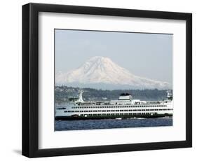 Mount Rainier-Ted S. Warren-Framed Photographic Print