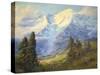 Mount Rainier-Lionel E. Salmon-Stretched Canvas