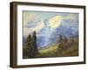 Mount Rainier-Lionel E. Salmon-Framed Giclee Print