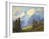 Mount Rainier-Lionel E. Salmon-Framed Giclee Print