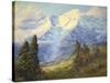 Mount Rainier-Lionel E. Salmon-Stretched Canvas