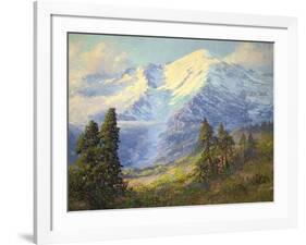 Mount Rainier-Lionel E. Salmon-Framed Giclee Print