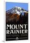 Mount Renair National Park Poster-null-Framed Art Print