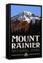 Mount Renair National Park Poster-null-Framed Stretched Canvas