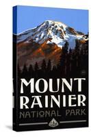 Mount Renair National Park Poster-null-Stretched Canvas