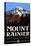 Mount Renair National Park Poster-null-Stretched Canvas