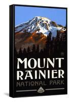 Mount Renair National Park Poster-null-Framed Stretched Canvas