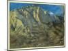 Mount Resegone, 1897-Gaetano Previati-Mounted Giclee Print