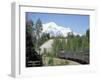 Mount Robson, Highest Peak in Canadian Rockies, 3964M, British Columbia-Tony Waltham-Framed Photographic Print