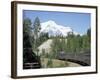 Mount Robson, Highest Peak in Canadian Rockies, 3964M, British Columbia-Tony Waltham-Framed Photographic Print