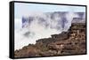 Mount Roraima Landscape with Clouds Background-zanskar-Framed Stretched Canvas