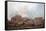 Mount Roraima Landscape with Clouds Background-zanskar-Framed Stretched Canvas
