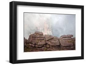 Mount Roraima Landscape with Clouds Background-zanskar-Framed Photographic Print
