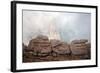 Mount Roraima Landscape with Clouds Background-zanskar-Framed Photographic Print