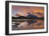 Mount Rundle Rising Above Vermillion Lakes Drive at Sunset-Neale Clark-Framed Photographic Print