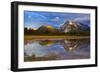 Mount Rundle Rising Above Vermillion Lakes Drive at Sunset-Neale Clark-Framed Photographic Print