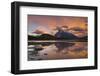 Mount Rundle Rising Above Vermillion Lakes Drive at Sunset-Neale Clark-Framed Photographic Print