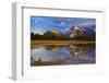 Mount Rundle Rising Above Vermillion Lakes Drive at Sunset-Neale Clark-Framed Photographic Print