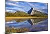Mount Rundle Rising Above Vermillion Lakes Drive-Neale Clark-Mounted Photographic Print