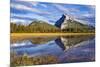 Mount Rundle Rising Above Vermillion Lakes Drive-Neale Clark-Mounted Photographic Print