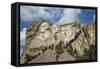 Mount Rushmore and Eagle-Galloimages Online-Framed Stretched Canvas