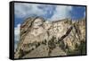 Mount Rushmore and Eagle-Galloimages Online-Framed Stretched Canvas