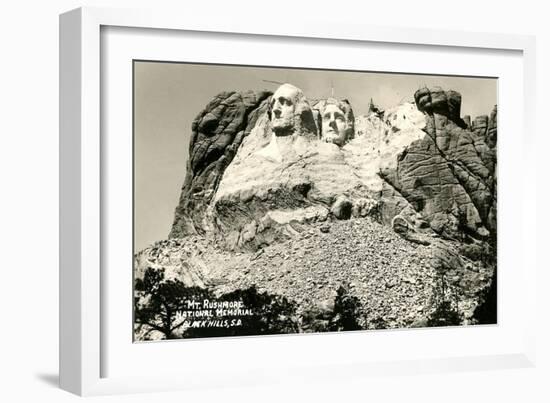 Mount Rushmore, Black Hills-null-Framed Art Print