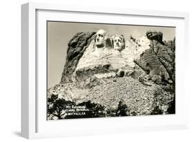 Mount Rushmore, Black Hills-null-Framed Art Print
