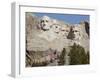 Mount Rushmore Carved into Black Hills, Mount Rushmore National Monument, South Dakota, Usa-Paul Souders-Framed Photographic Print