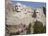 Mount Rushmore Carved into Black Hills, Mount Rushmore National Monument, South Dakota, Usa-Paul Souders-Mounted Photographic Print