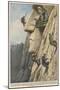 Mount Rushmore Carved Up-Achille Beltrame-Mounted Art Print