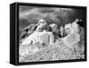 Mount Rushmore Construction-null-Framed Stretched Canvas