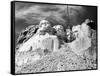 Mount Rushmore Construction-null-Framed Stretched Canvas