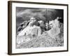 Mount Rushmore Construction-null-Framed Photographic Print