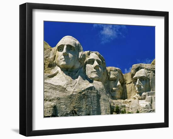 Mount Rushmore in South Dakota, USA-Chuck Haney-Framed Premium Photographic Print