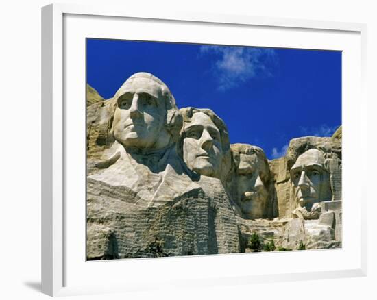 Mount Rushmore in South Dakota, USA-Chuck Haney-Framed Photographic Print